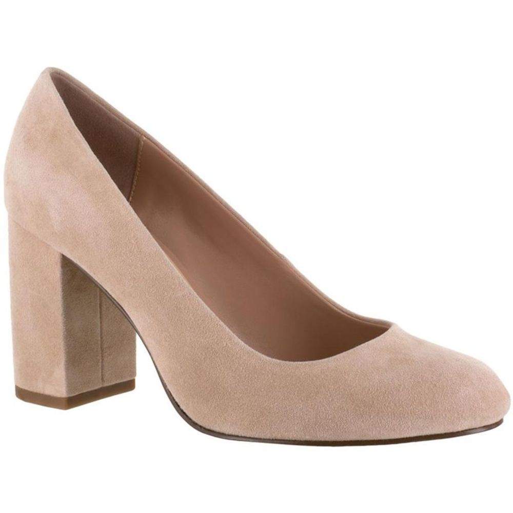 Bella Vita Womens Nara Pink Suede Round Toe Slip On Pumps Heels NWT.